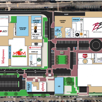 Plan of mall The Rotunda