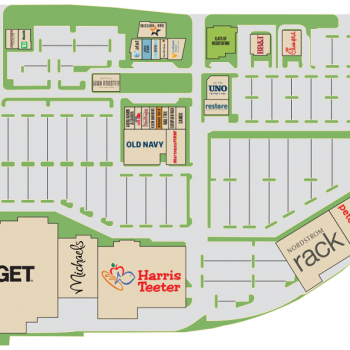 Plan of mall The Shops at Canton Crossing