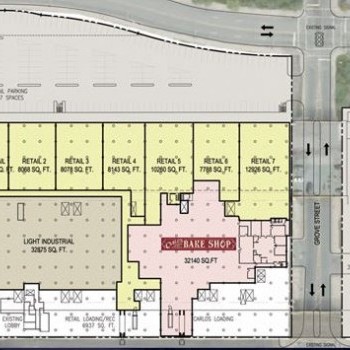 Plan of mall The Shops at Lackawanna