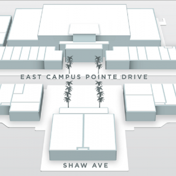 Plan of mall The Square at Campus Pointe