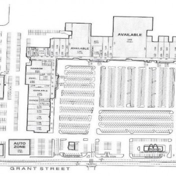Plan of mall The Village Shopping Center