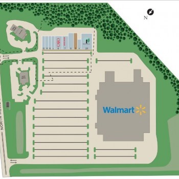 Plan of mall Tidewater Plaza