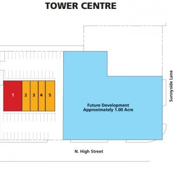 Plan of mall Tower Centre