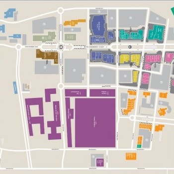 Plan of mall Town Center at Levis Commons