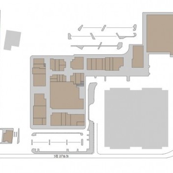 Plan of mall Town Center Aventura