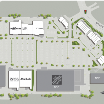 Plan of mall Tracy Pavilion Shopping Center