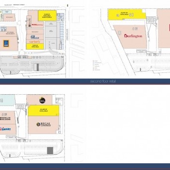 Plan of mall Tremont Crossing