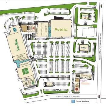 Plan of mall Trenholm Plaza