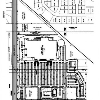 Plan of mall Trenton Town Center