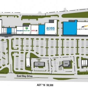 Plan of mall Tri-City Plaza