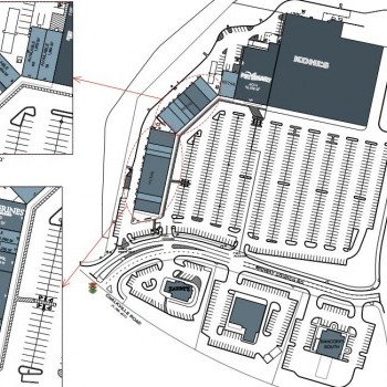 Plan of mall Trussville Pormenade II