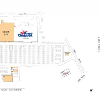 Plan of mall Turnpike Plaza - Newington