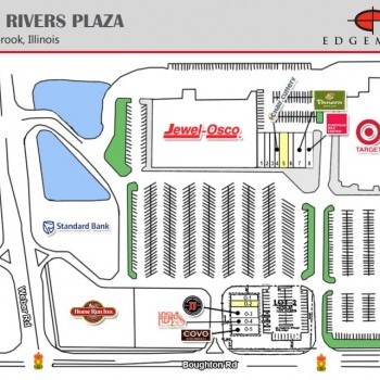 Plan of mall Two Rivers Plaza