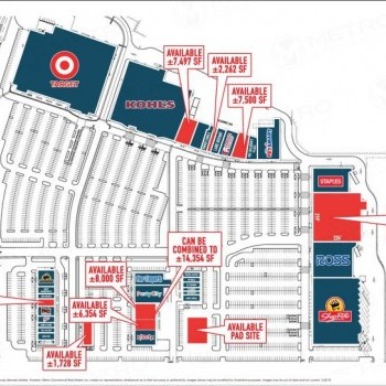 Plan of mall Union Lake Crossing