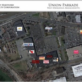 Plan of mall Union Parkade