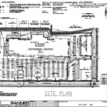 Plan of mall University Mall
