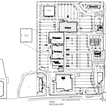 Plan of mall University Town Plaza
