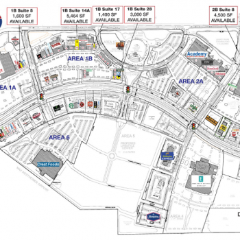 Plan of mall University Town Center
