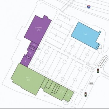 Plan of mall Upper Valley Plaza