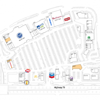 Plan of mall Vail Ranch Center