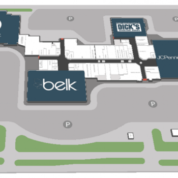 Plan of mall Valley Mall