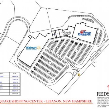 Plan of mall Valley Square Shopping Center
