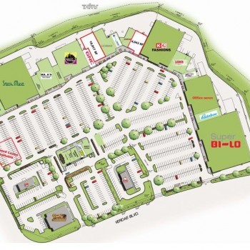 Plan of mall Verdae Village Shopping Center
