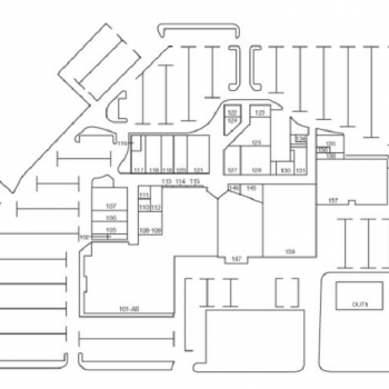 Plan of mall Viking Plaza Shopping Center