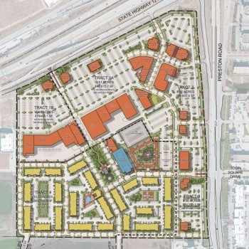 Plan of mall Village 121