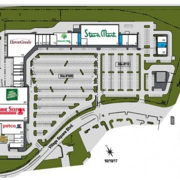Plan of mall Village Commons