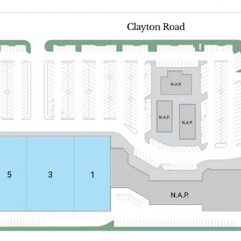 Plan of mall Vineyard Shopping Center