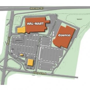 Plan of mall Vineyard Square