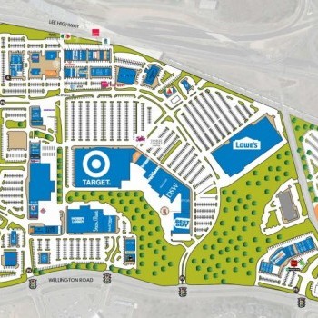 Plan of mall Virginia Gateway