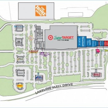 Plan of mall Walden Park