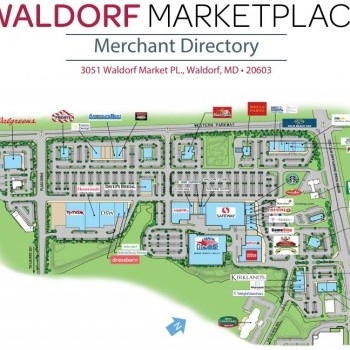 Plan of mall Waldorf Marketplace
