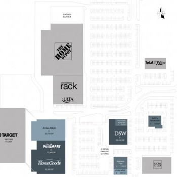 Plan of mall Walter's Crossing