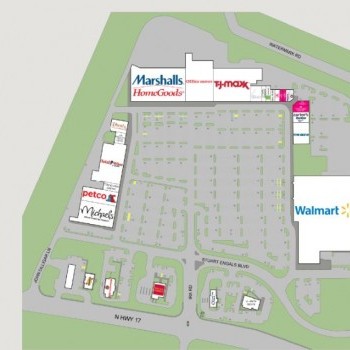 Plan of mall Wando Crossing