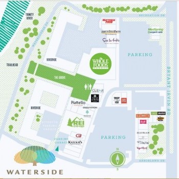 Plan of mall Waterside
