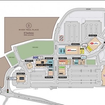 Plan of mall Wayland Town Center