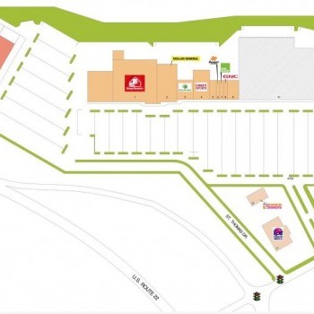 Plan of mall Weirton Plaza