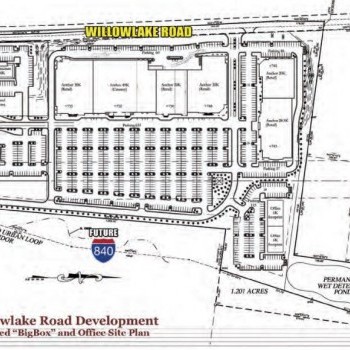 Plan of mall Wendover Towne Center