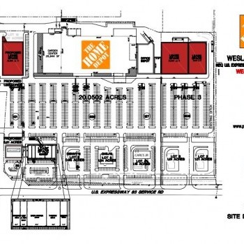 Plan of mall Weslaco Central