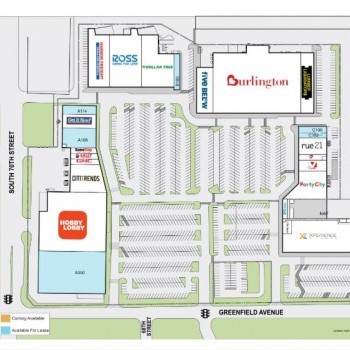 Plan of mall West Allis Towne Centre