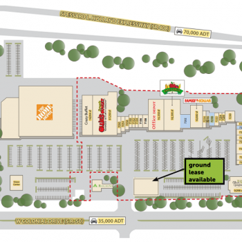 Plan of mall West Colonial Oaks