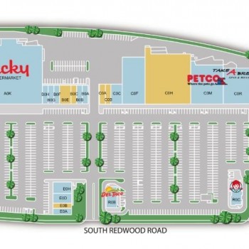 Plan of mall West Jordan Town Center