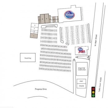 Plan of mall West Park Square