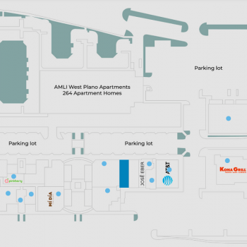 Plan of mall West Plano Village