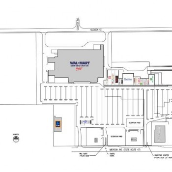 Plan of mall West Towne Square
