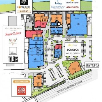 Plan of mall WestBend