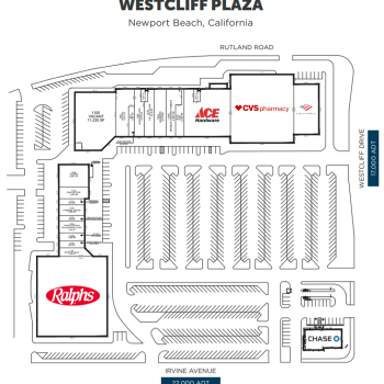 Plan of mall Westcliff Plaza